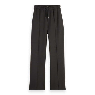 Scotch & Soda Damen Core Modal Straight Leg Sweatpants, Black 0008, EU im Sale